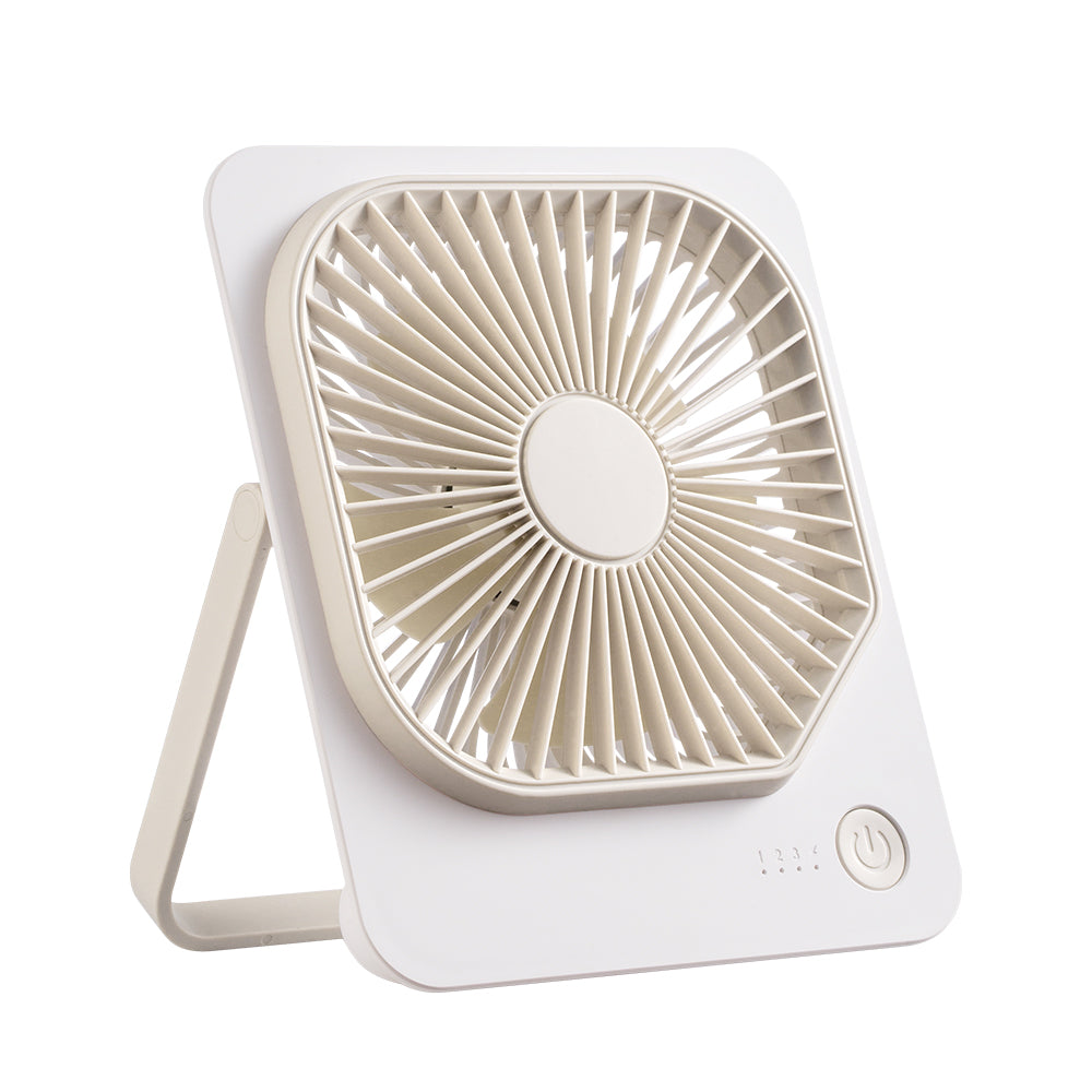 Ventilador portátil Zeneka color Beige