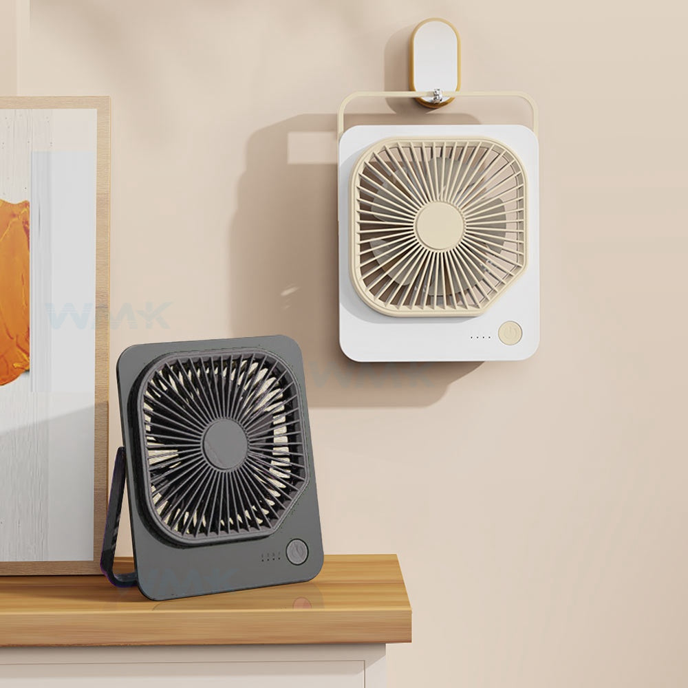 Ventilador portátil Zeneka color Beige